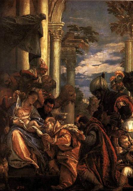 Mágusok imádása (Ermitázs) – Veronese (Paolo Caliari)